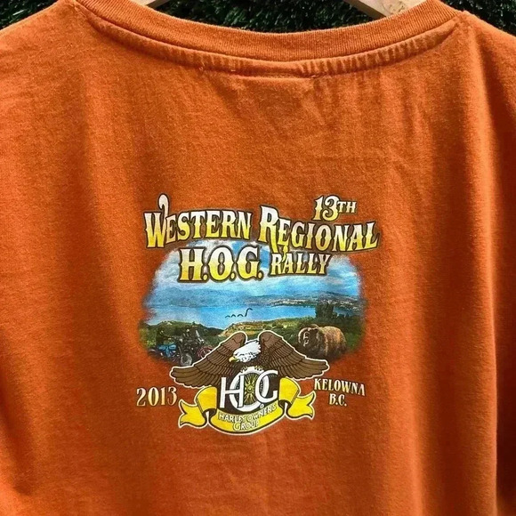 Harley  Davidson HOG Rally T-shirt Small - Picture 6 of 7